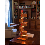 Торшер с каркасом из множества полок Links варинант исполнения - 4 | Loft Concept в Тюмени