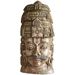 Арт-объект на стену Маска из массива акации Acacia Mask варинант исполнения - 3 | Loft Concept в Тюмени