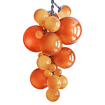 Люстра виноградная гроздь Grape Balls Янтарный цвет варинант исполнения - 2 | Loft Concept в Тюмени