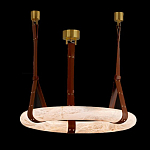 Люстра в форме обруча из натурального камня Minerals of Light варинант исполнения - 4 | Loft Concept в Тюмени