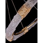 Люстра в форме кольца с золотым декором Warm Heavenly Light варинант исполнения - 3 | Loft Concept в Тюмени