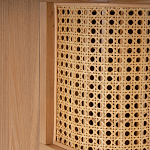 Комод с 3-мя ящиками из плетеного ротанга Ruiz Light Chest of Drawers варинант исполнения - 5 | Loft Concept в Тюмени