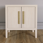 Тумбочка Primo с дверцами шпон Светлый дуб варинант исполнения - 2 | Loft Concept в Тюмени