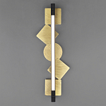 Светодиодное бра цвета античной бронзы Suprematism варинант исполнения - 4 | Loft Concept в Тюмени