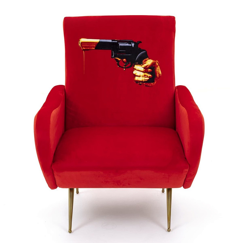 Кресло Seletti Armchair Revolver Красный Кресло Seletti Armchair Revolver Красный в Тюмени | Loft Concept