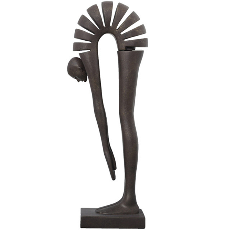 Декоративная статуэтка Bent Man Statuette Коричневый Декоративная статуэтка Bent Man Statuette Коричневый в Тюмени | Loft Concept