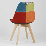 Стул с обивкой в стиле пэчворк Arvika варинант исполнения - 5 | Loft Concept в Тюмени