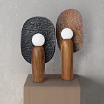 Настольная лампа из дерева Decorative Wooden Lamp варинант исполнения - 2 | Loft Concept в Тюмени