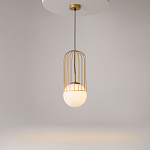 Подвесной светильник Cage Ball Pendant варинант исполнения - 2 | Loft Concept в Тюмени