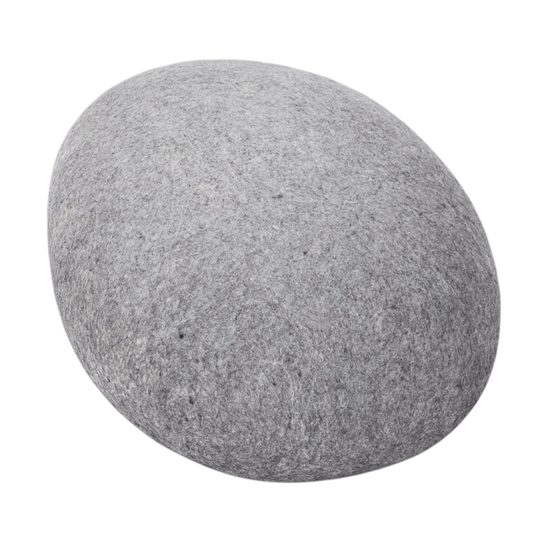 Пуф - Камень SOLID Серый Белый Светло-серый в Тюмени | Loft Concept 
