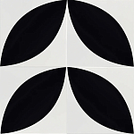 Дизайнерская плитка с узором Лепесток варинант исполнения - 3 | Loft Concept в Тюмени