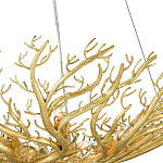 Люстра в форме золотой чаши из кораллов Coral Decor варинант исполнения - 1 | Loft Concept в Тюмени