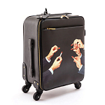 Чемодан дорожный SELETTI Travel Kit Trolley Lipstick Black варинант исполнения - 2 | Loft Concept в Тюмени
