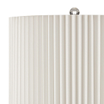 Настольная лампа с плиссированным цилиндрическим абажуром Tightened Waist варинант исполнения - 2 | Loft Concept в Тюмени