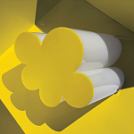 Настольная дизайнерская лампа Poltronova Passiflora Yellow Table Lamp варинант исполнения - 7 | Loft Concept в Тюмени