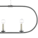 Люстра линейная в овальной раме Traditional Clean Lines варинант исполнения - 1 | Loft Concept в Тюмени