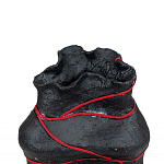 Ваза с красным кожаным жгутом "Красной нитью" варинант исполнения - 2 | Loft Concept в Тюмени