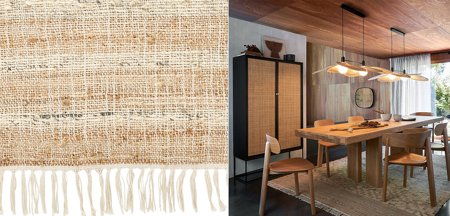 Ковер Graphic Carpet джут и хлопок Ковер Graphic Carpet джут и хлопок - Loft-Concept в Тюмени