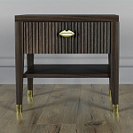 Прикроватная тумбочка с ящиком Elsa Dreams Walnut варинант исполнения - 5 | Loft Concept в Тюмени