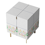 Тумба  Short Lemon Power White варинант исполнения - 2 | Loft Concept в Тюмени