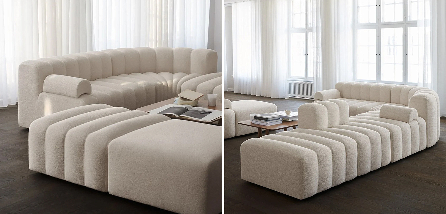 Пуф Studio 2 Sofa 80 см Гладкий Пуф Studio 2 Sofa 80 см Гладкий - Loft-Concept в Тюмени