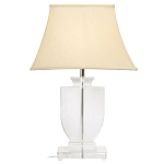 Настольная лампа хрустальная с бежевым абажуром Perfect варинант исполнения - 1 | Loft Concept в Тюмени