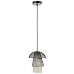 Подвесной светильник Black Grey Mesh Tube Lampshade Hanging Lamp варинант исполнения - 2 | Loft Concept в Тюмени
