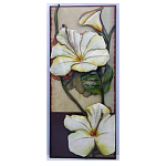 Аксессуар настенный из металла Blank Space White Flowers варинант исполнения - 1 | Loft Concept в Тюмени