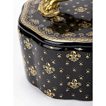 Шкатулка черного цвета с крышкой с фигуркой льва Eden Garden варинант исполнения - 3 | Loft Concept в Тюмени