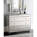 Комод зеркальный с 3-мя ящиками Mirror Chest of Drawers варинант исполнения - 2 | Loft Concept в Тюмени