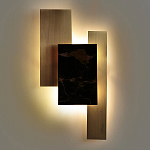 Бра с мраморным декором Marble Brass Laurel Wall Lamp варинант исполнения - 3 | Loft Concept в Тюмени