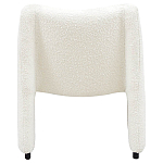 Кресло белое Cress White Boucle Collection Armchair варинант исполнения - 3 | Loft Concept в Тюмени