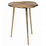 Металлический кофейный столик Puddle Gold варинант исполнения - 1 | Loft Concept в Тюмени