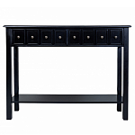 Черная консоль с выдвижными ящиками Monica варинант исполнения - 1 | Loft Concept в Тюмени