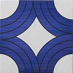 Дизайнерская плитка с узором Восьмерки варинант исполнения - 2 | Loft Concept в Тюмени