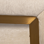 Полукресло Valbonne Chair cream velour варинант исполнения - 4 | Loft Concept в Тюмени