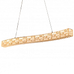 Люстра волнистой формы с текстурной огранкой Reflection of Reality варинант исполнения - 2 | Loft Concept в Тюмени