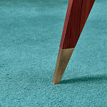 Дизайнерский кофейный стол со стеклянной столешницей Gio Ponti D.552.2 Coffee Table варинант исполнения - 4 | Loft Concept в Тюмени