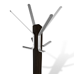 Вешалка с квадратным основанием и 4-мя металлическими крючками Industrial Metal Rust варинант исполнения - 2 | Loft Concept в Тюмени