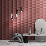 Гипсовая 3D Панель M-42 варинант исполнения - 1 | Loft Concept в Тюмени