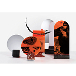 Настольное дизайнерское зеркало Poltronova Spera Mirror Photo Holder варинант исполнения - 7 | Loft Concept в Тюмени