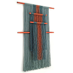 Декор на стену Макраме из нитей Japan Wall Panel Orange варинант исполнения - 1 | Loft Concept в Тюмени