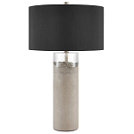 Настольная лампа на сером бетонном основании Delicate Brutality варинант исполнения - 2 | Loft Concept в Тюмени