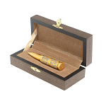 Флешка на 32 гб в виде патрона с гравировкой Герба РФ в подарочной коробке Metal Flash Drive варинант исполнения - 4 | Loft Concept в Тюмени