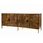 Широкая тумба с фактурным фасадом Termite варинант исполнения - 6 | Loft Concept в Тюмени