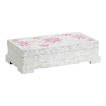 Шкатулка Oceane Bone Inlay White варинант исполнения - 1 | Loft Concept в Тюмени