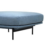 Оттоманка голубая Vergil Blue Ottoman варинант исполнения - 3 | Loft Concept в Тюмени