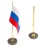 Настольный канцелярский набор из нефрита Apollo варинант исполнения - 6 | Loft Concept в Тюмени