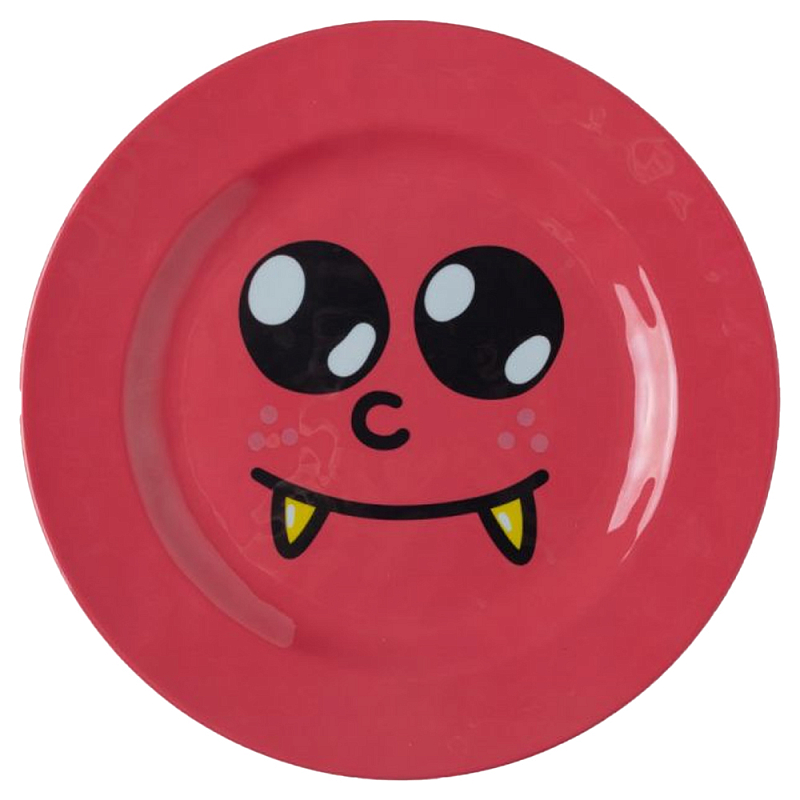 Тарелка Seletti Baby Gregorio Голубой Малиновый (Crimson) Тарелка Seletti Baby Gregorio Голубой Малиновый (Crimson) в Тюмени | Loft Concept