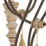 Люстра с состаренными резными элементами Big Graceful Profile варинант исполнения - 2 | Loft Concept в Тюмени